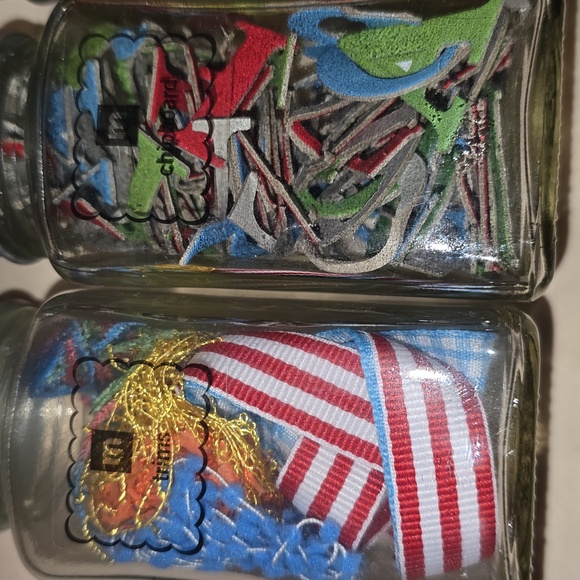 Colorful Craft Button and Ribbon Set - Picture 2 of 4